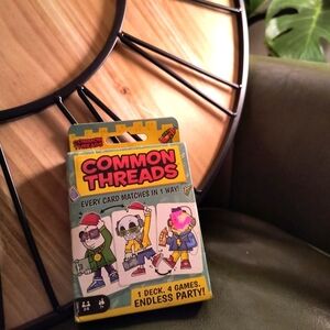 Common threads kids activity set green puzzle card game fun science project acti